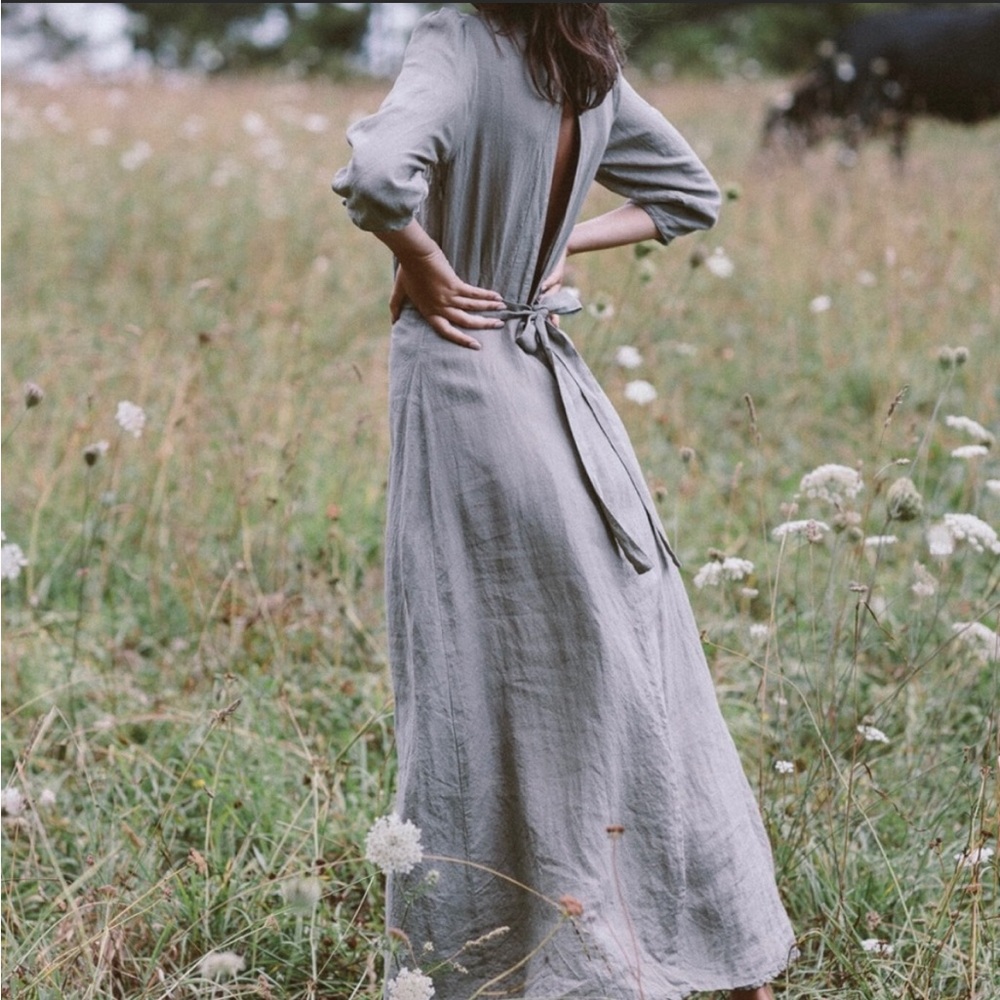 Kara Thoms NWT Olympia Dress, Size XS, light green